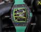 Richard Mille RM 061 Yohan Blake Black Carbon Fiber white Strap Replica Watch (7)_th.jpg